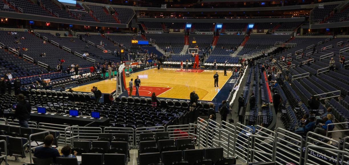 Capital One Arena - Section 107 Seat View