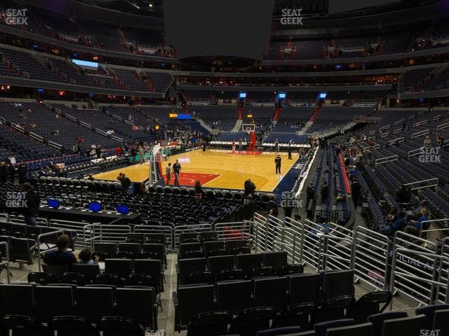 Capital One Arena - Section 107 Seat View Capital One Arena - Section 107 Seat View