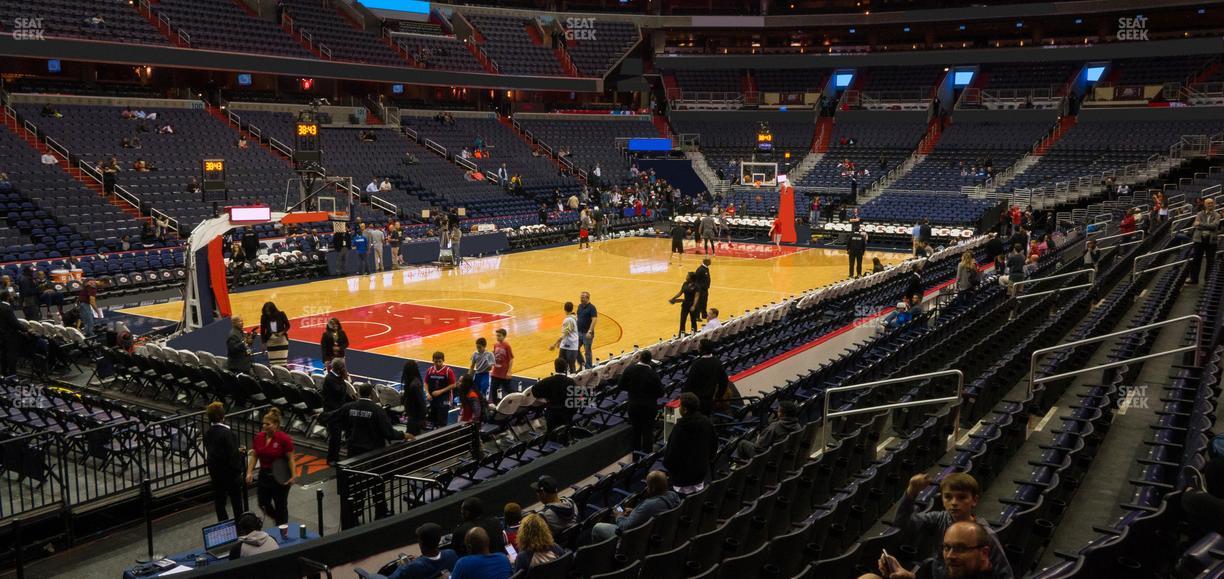 Capital One Arena - Section 108 Seat View