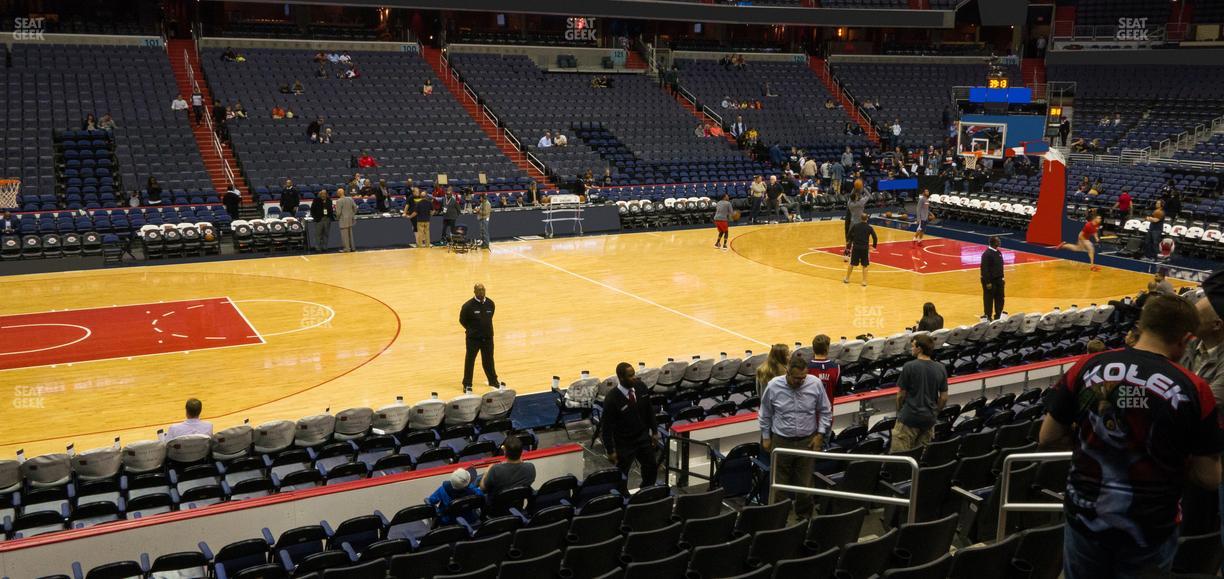 Capital One Arena - Section 110 Seat View