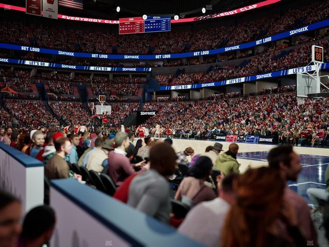 Official view from Section 113 at Capital One Arena