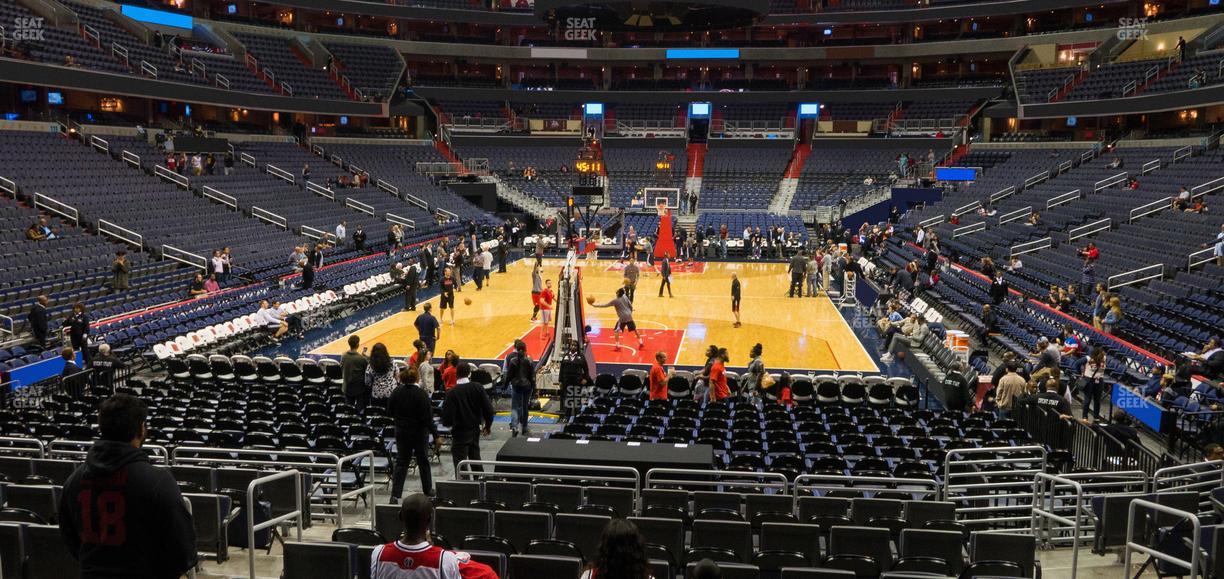 Capital One Arena - Section 117 Seat View