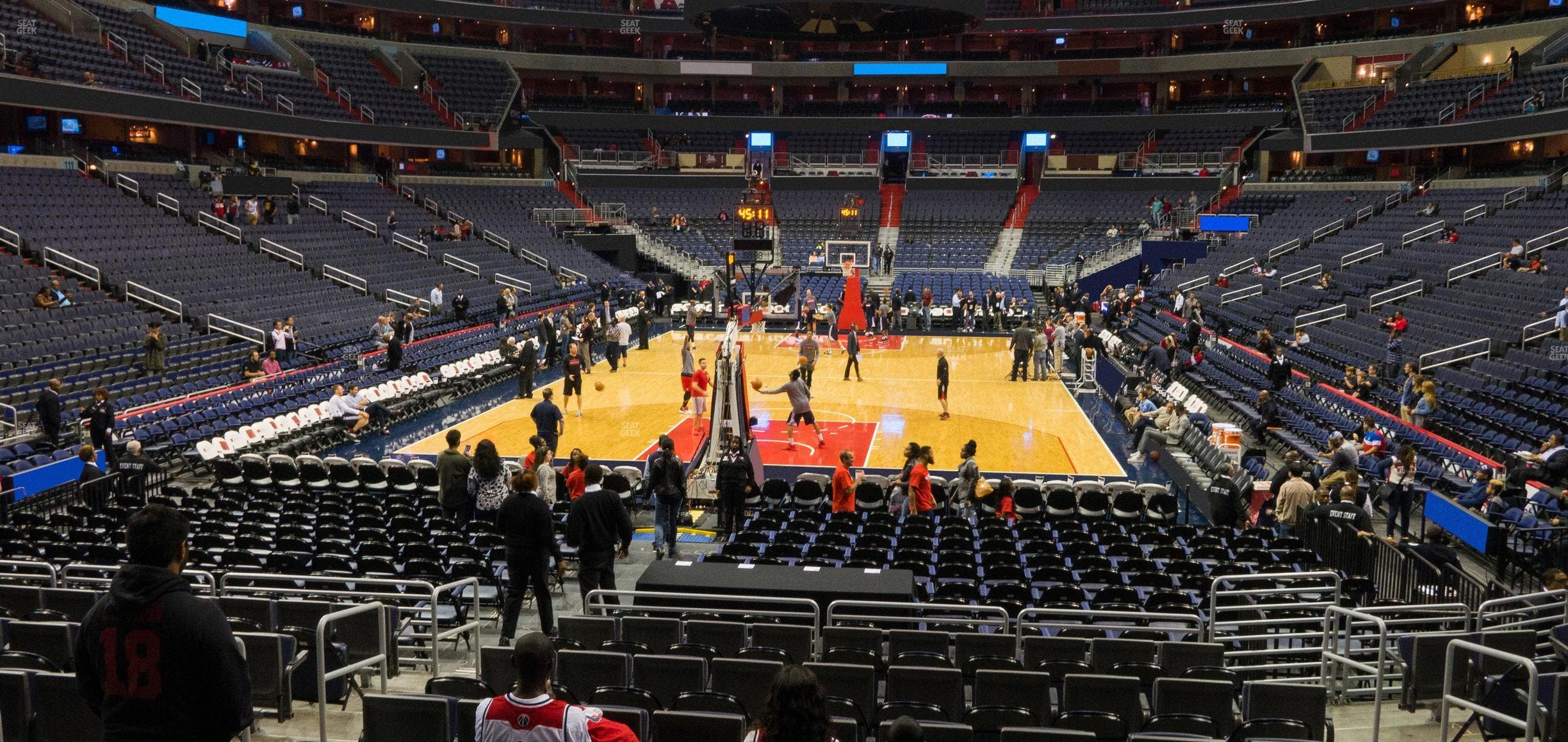 Capital One Arena - Section 117 Seat View