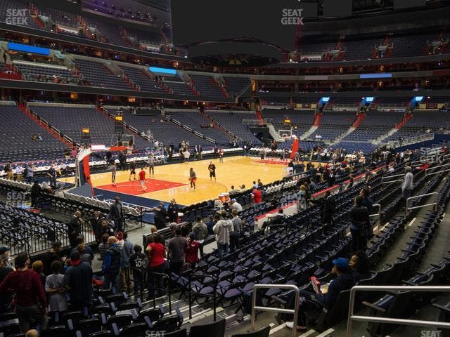 Capital One Arena - Section 119 Seat View Capital One Arena - Section 119 Seat View