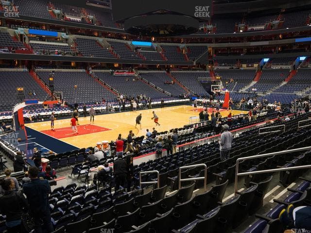 Capital One Arena - Section 120 Seat View Capital One Arena - Section 120 Seat View