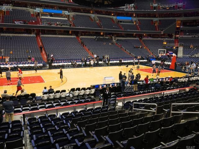 Capital One Arena - Section 121 Seat View Capital One Arena - Section 121 Seat View