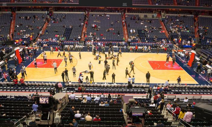 Capital One Arena - Section 215 Seat View