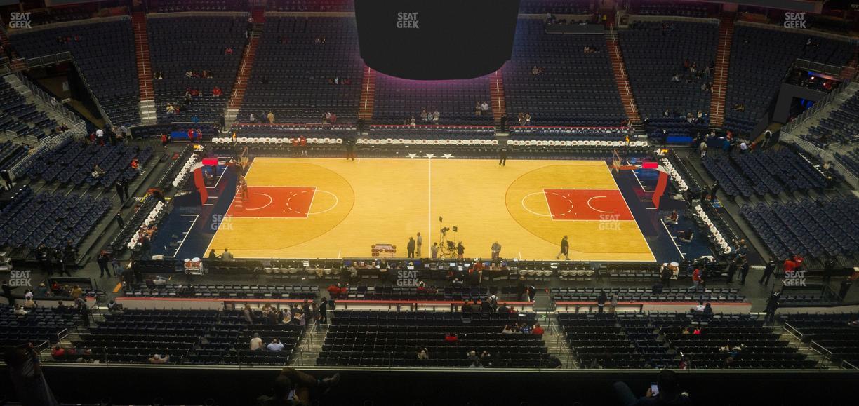 Capital One Arena - Section 400 Seat View