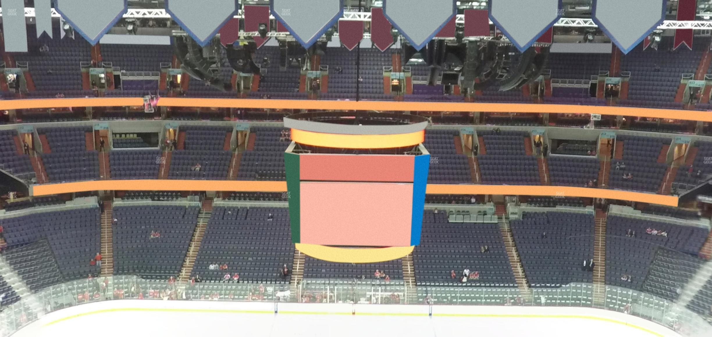 Capital One Arena - Section 400 Seat View