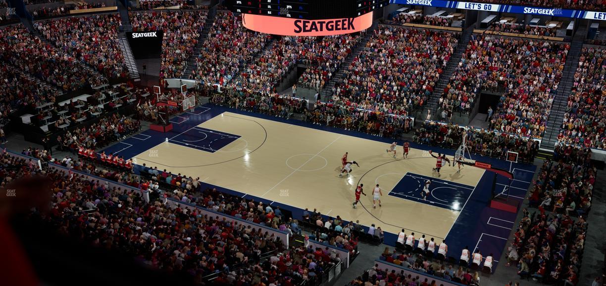 Capital One Arena - Section 402 Seat View