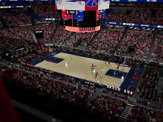 Official view from Section 402 at Capital One Arena