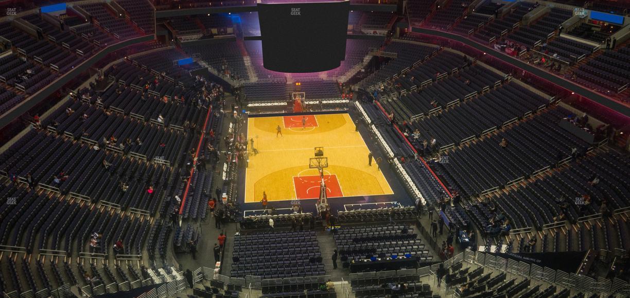 Capital One Arena - Section 408 Seat View