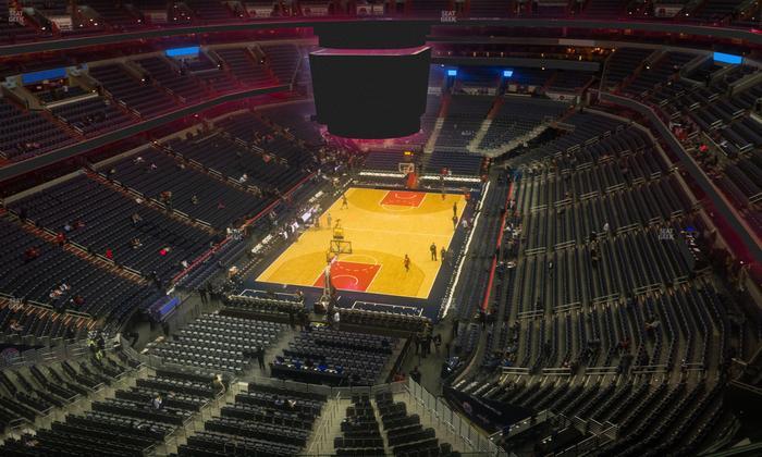 Capital One Arena - Section 410 Seat View
