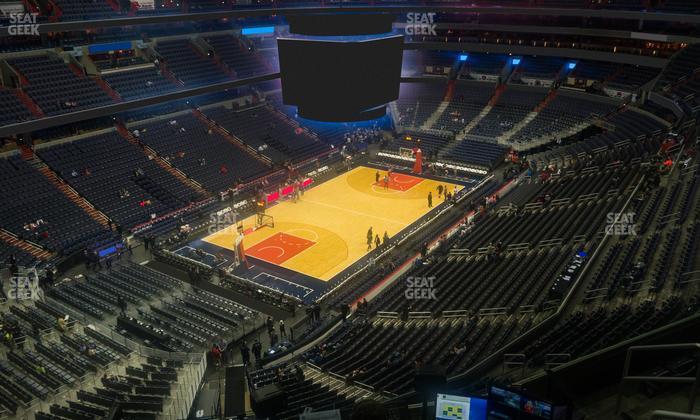 Capital One Arena - Section 412 Seat View