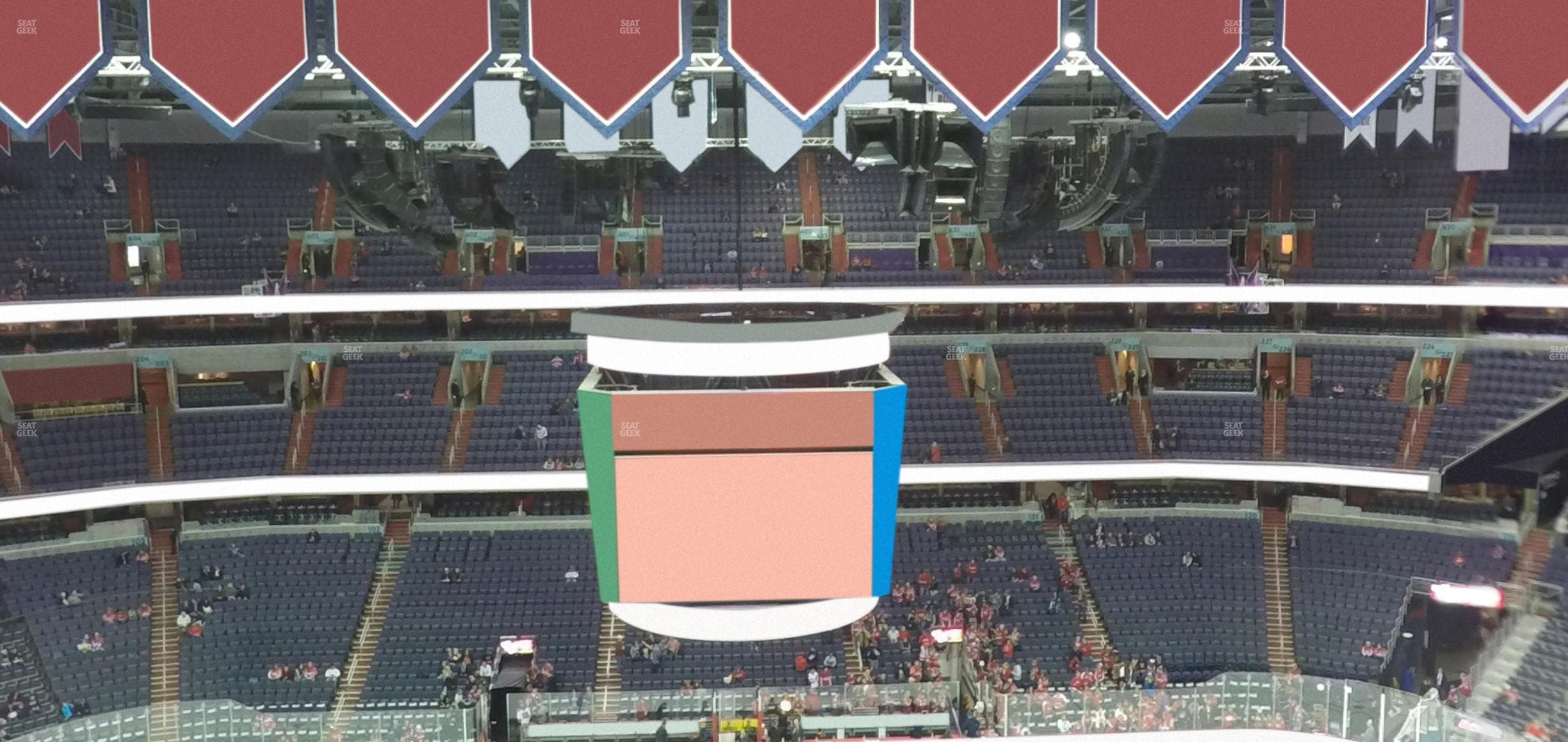 Capital One Arena - Section 417 Seat View