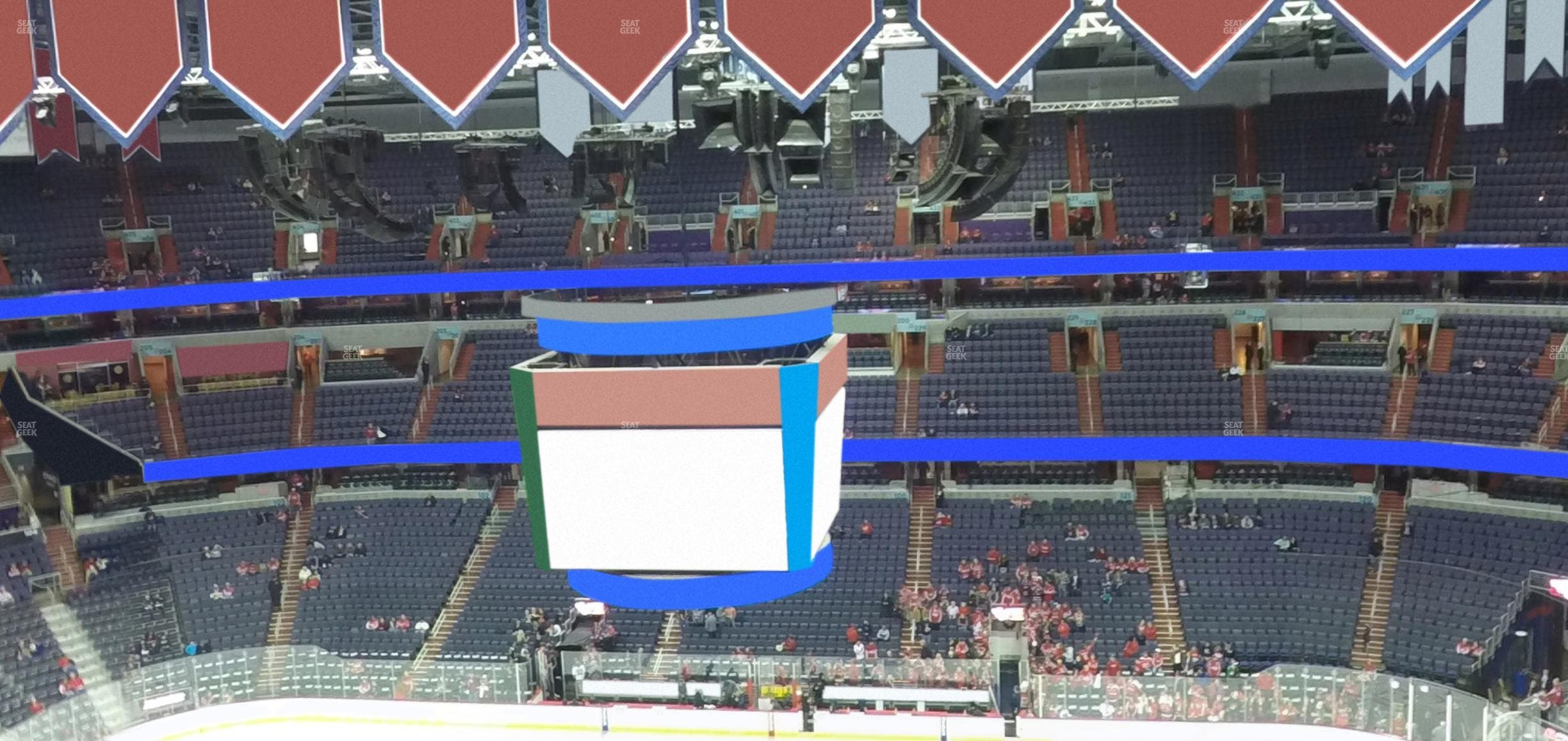 Capital One Arena - Section 418 Seat View