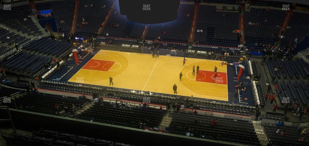 Capital One Arena - Section 418 Seat View