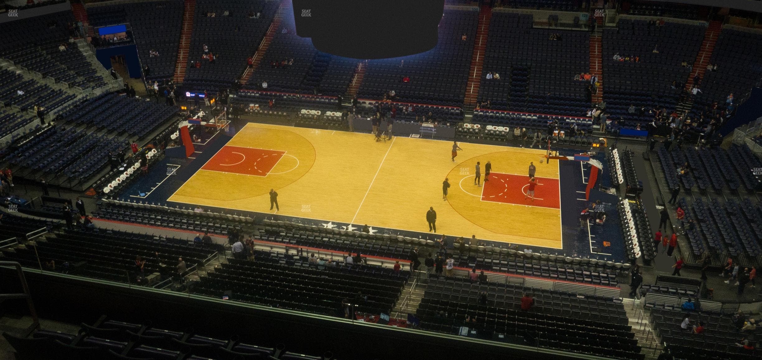 Capital One Arena - Section 418 Seat View