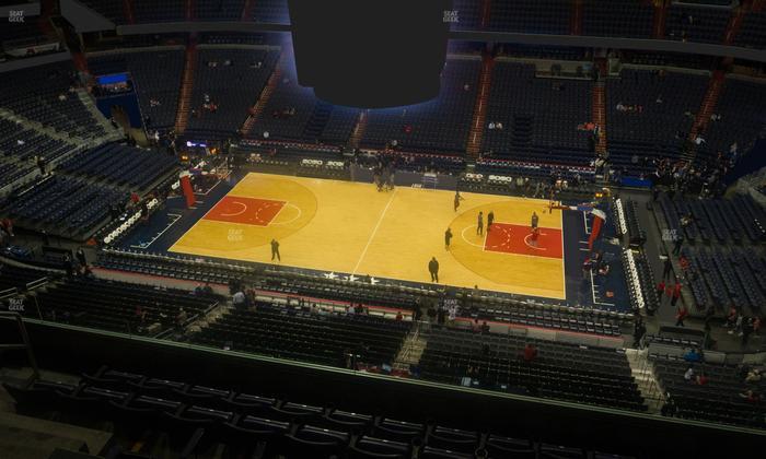 Capital One Arena - Section 418 Seat View