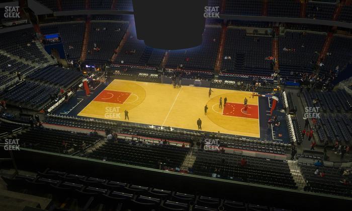 Capital One Arena - Section 418 Seat View