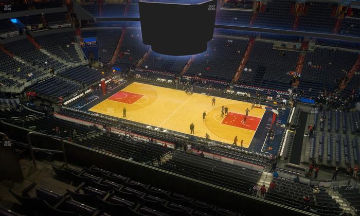 Capital One Arena - Section 419 Seat View