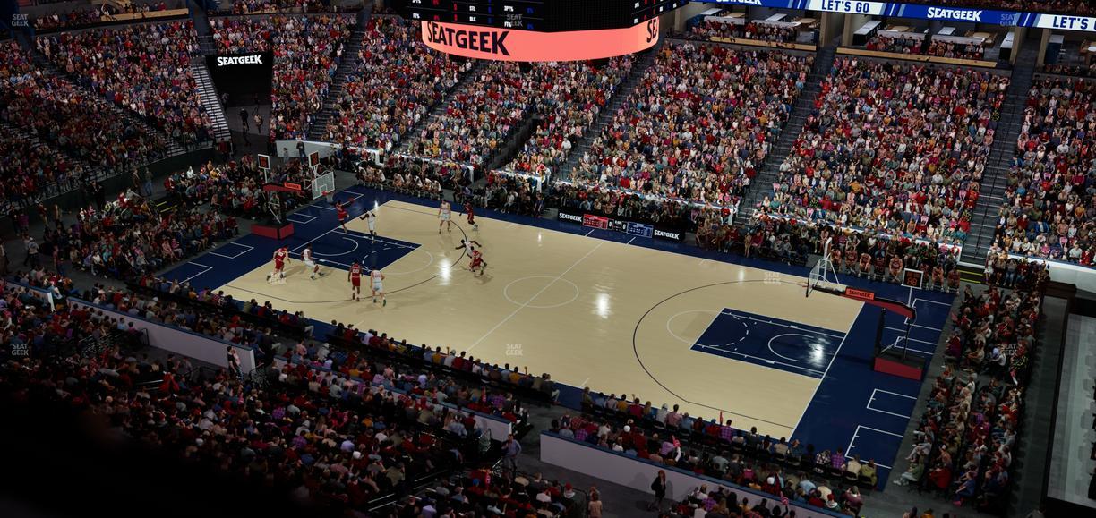 Capital One Arena - Section 419 Seat View