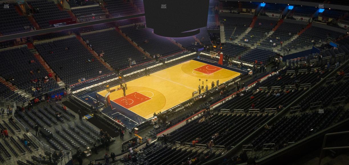 Capital One Arena - Section 430 Seat View