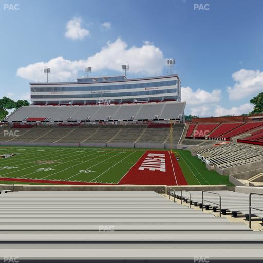 Carter-Finley Stadium - Section 1 Seat View
