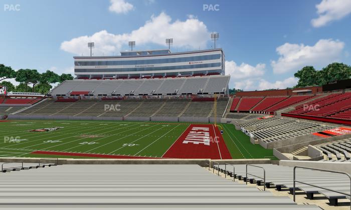 Carter-Finley Stadium - Section 1 Seat View