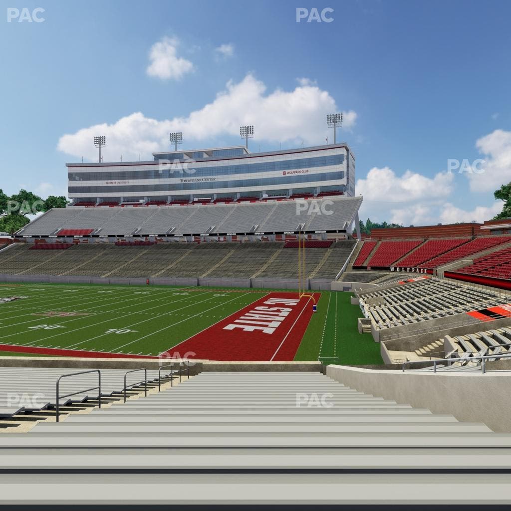 Carter-Finley Stadium - Section 1 Seat View