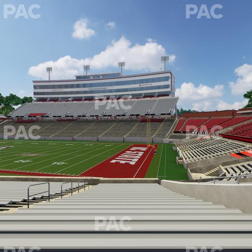 Carter-Finley Stadium - Section 1 Seat View