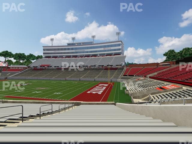 Carter-Finley Stadium - Section 1 Seat View