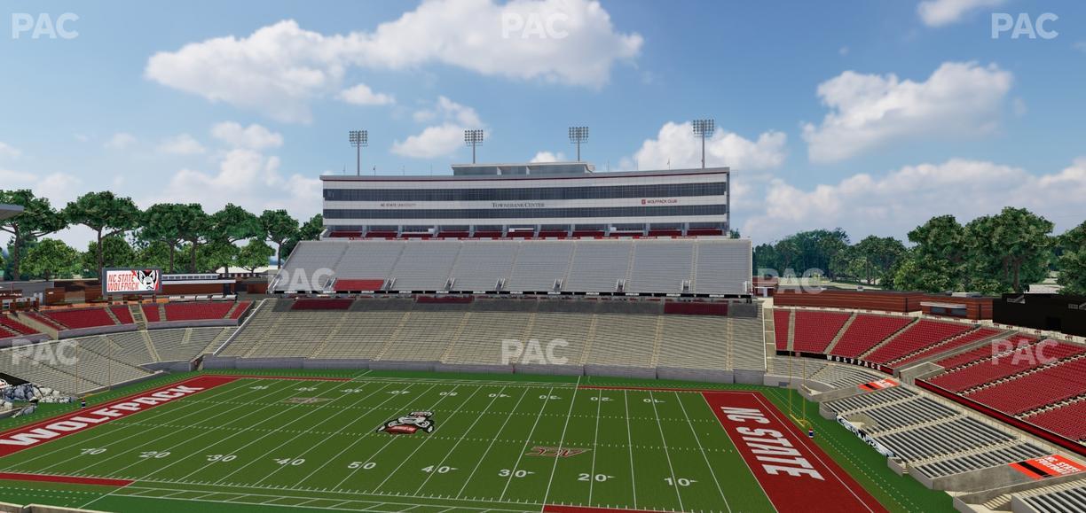 Carter-Finley Stadium - Section 10 Seat View