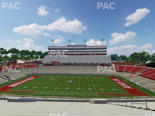 Carter-Finley Stadium - Section 11 Seat View