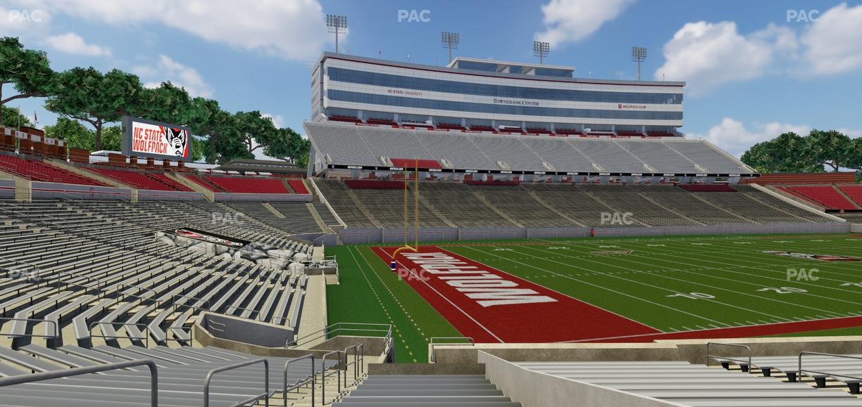 Carter-Finley Stadium - Section 110 Seat View