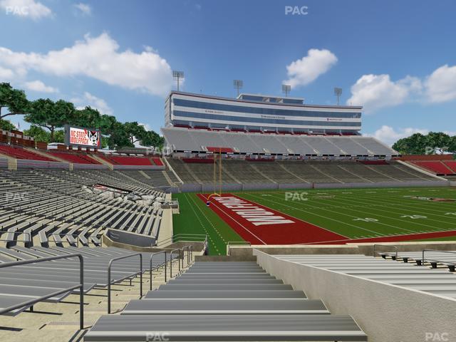 Carter-Finley Stadium - Section 110 Seat View