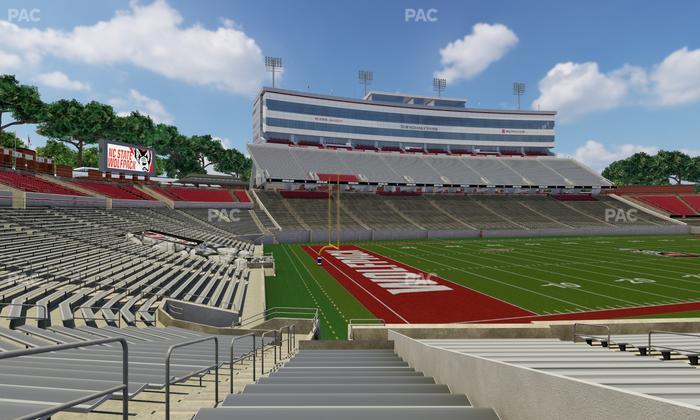 Carter-Finley Stadium - Section 110 Seat View