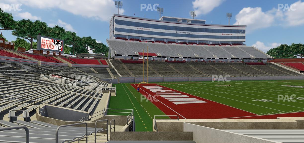 Carter-Finley Stadium - Section 110 Seat View