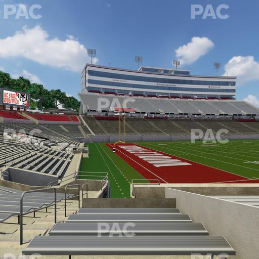 Carter-Finley Stadium - Section 110 Seat View