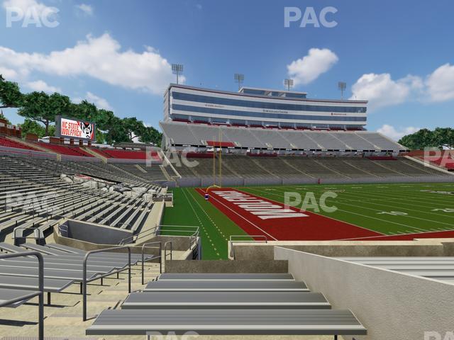 Carter-Finley Stadium - Section 110 Seat View