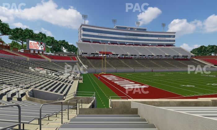 Carter-Finley Stadium - Section 110 Seat View
