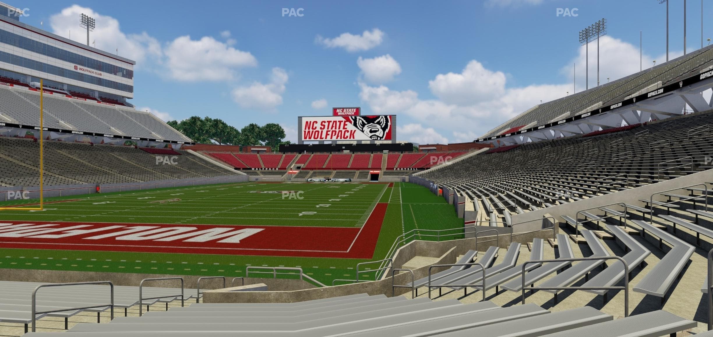 Carter-Finley Stadium - Section 112 Seat View