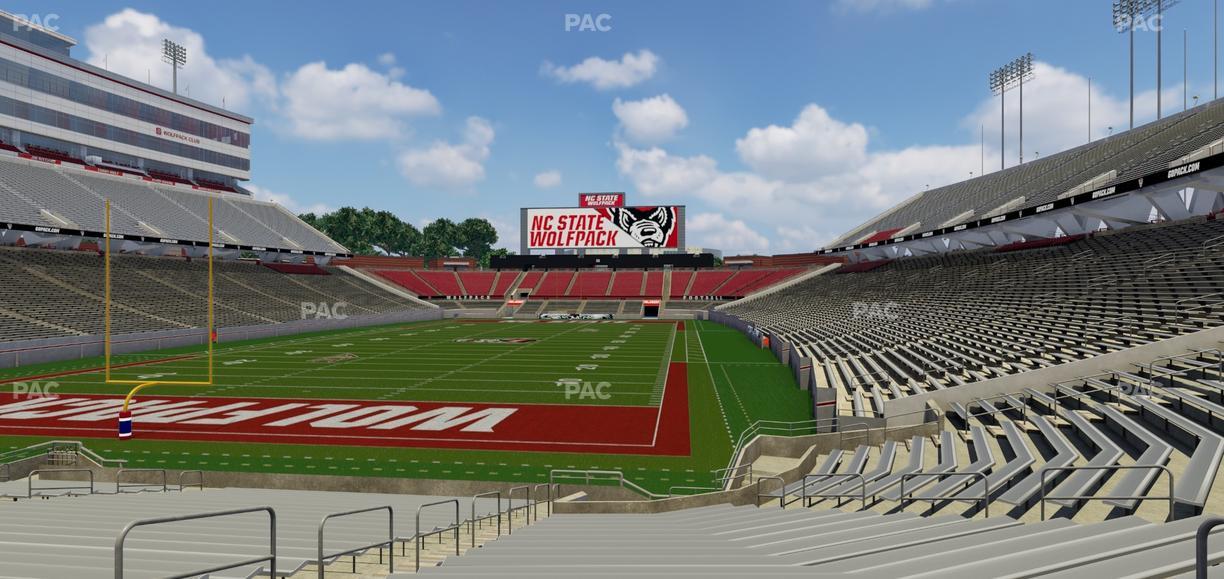 Carter-Finley Stadium - Section 112 Seat View