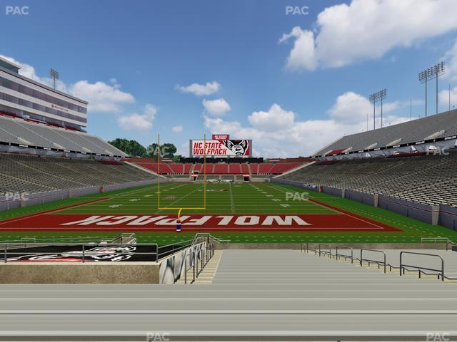 Carter-Finley Stadium - Section 114 Seat View