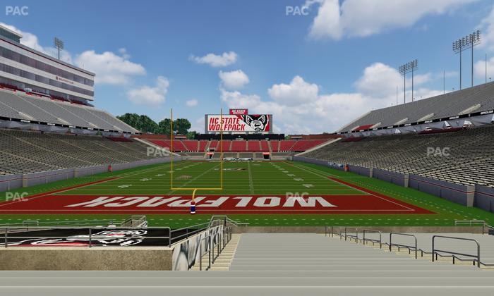 Carter-Finley Stadium - Section 114 Seat View