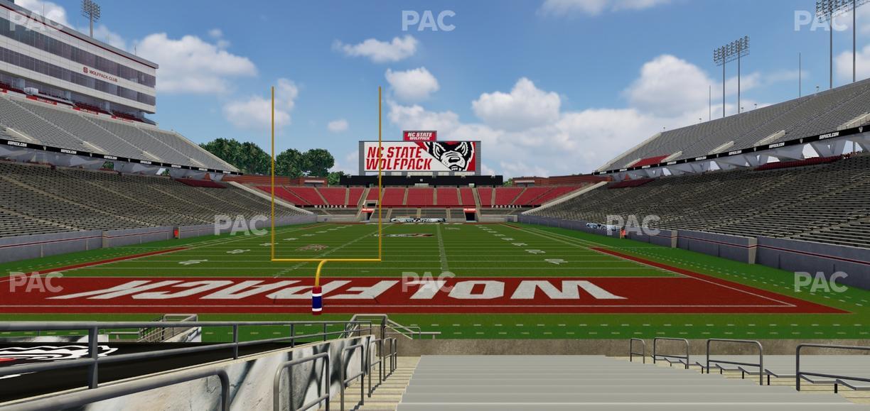 Carter-Finley Stadium - Section 114 Seat View