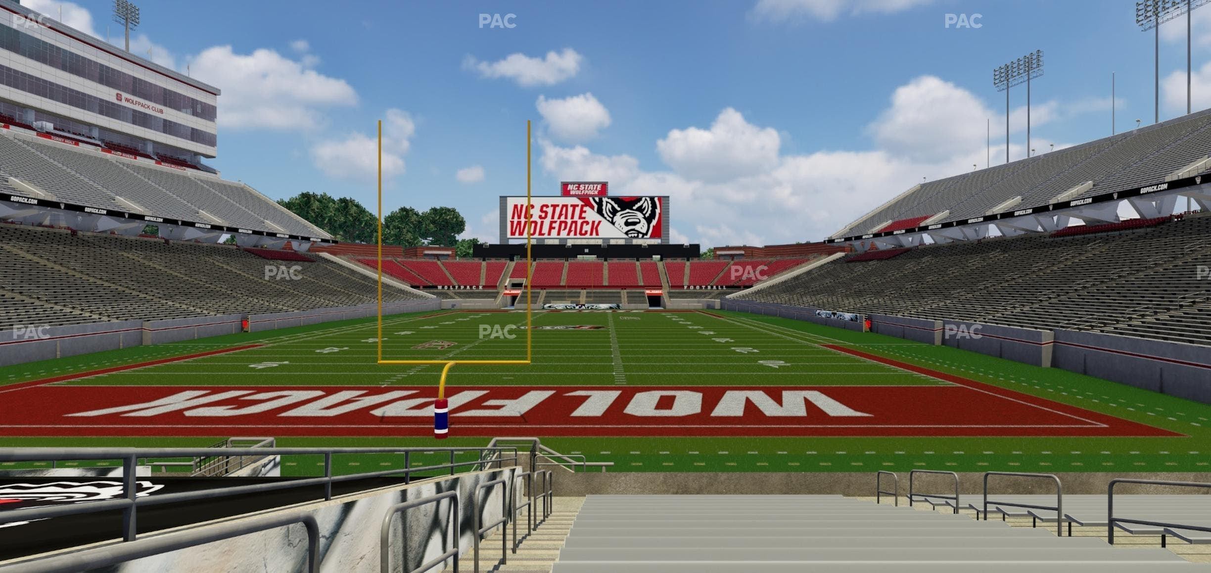 Carter-Finley Stadium - Section 114 Seat View