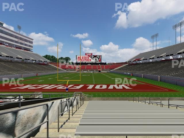 Carter-Finley Stadium - Section 114 Seat View