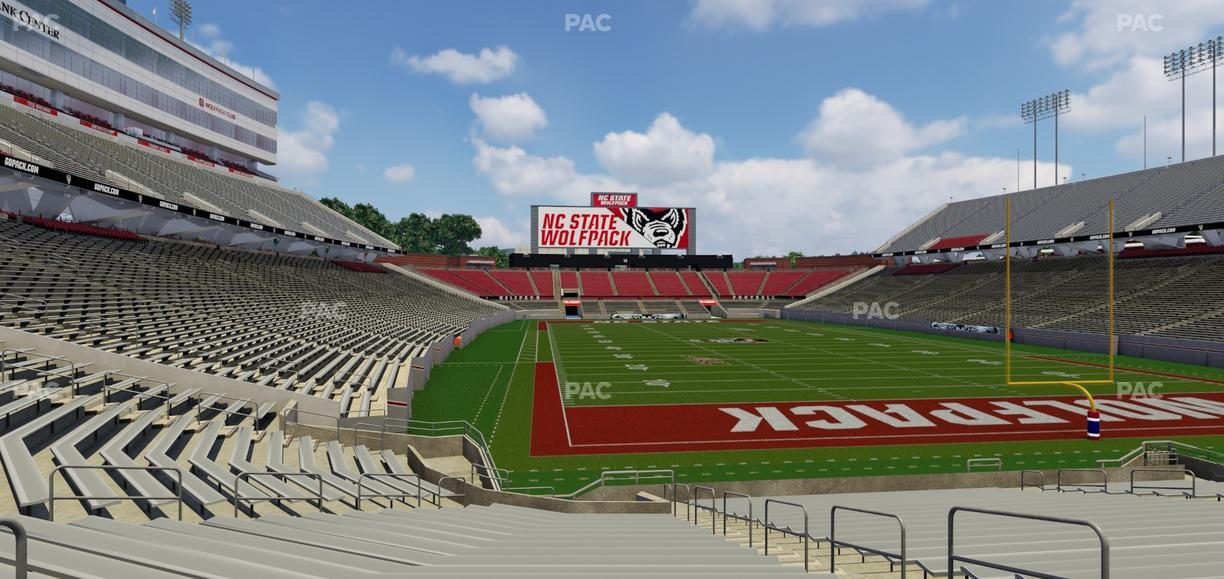 Carter-Finley Stadium - Section 117 Seat View
