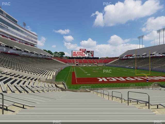 Carter-Finley Stadium - Section 117 Seat View